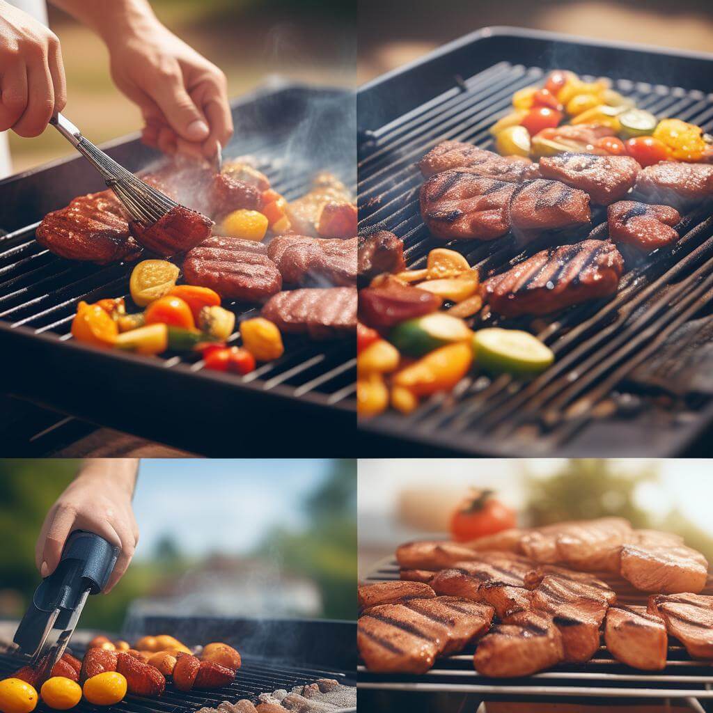 Grilling tips with a chef grilling meats